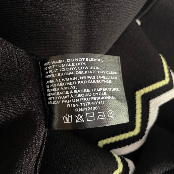 PROENZA SCHOULER ZIG ZAG KNIT DRESS (LIKE-NEW) SZ XS - Picture 9 of 11